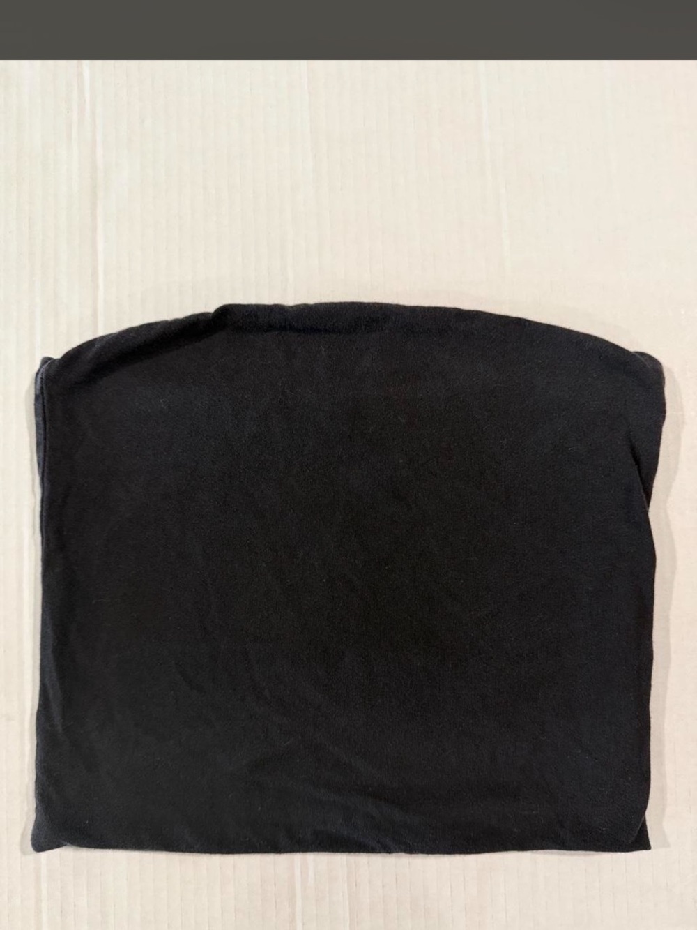 Brandy Melville Black Strapless Tube Top